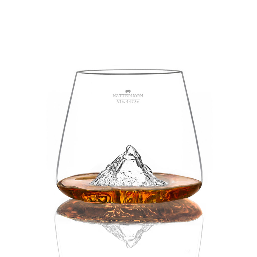 DESIGN WHISKY GLAS - GRAN CANYON & MATTERHORN