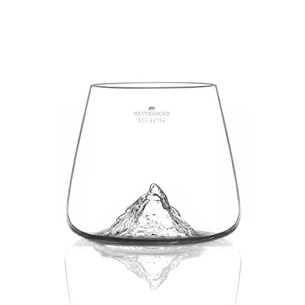 DESIGN WHISKY GLAS - GRAN CANYON & MATTERHORN