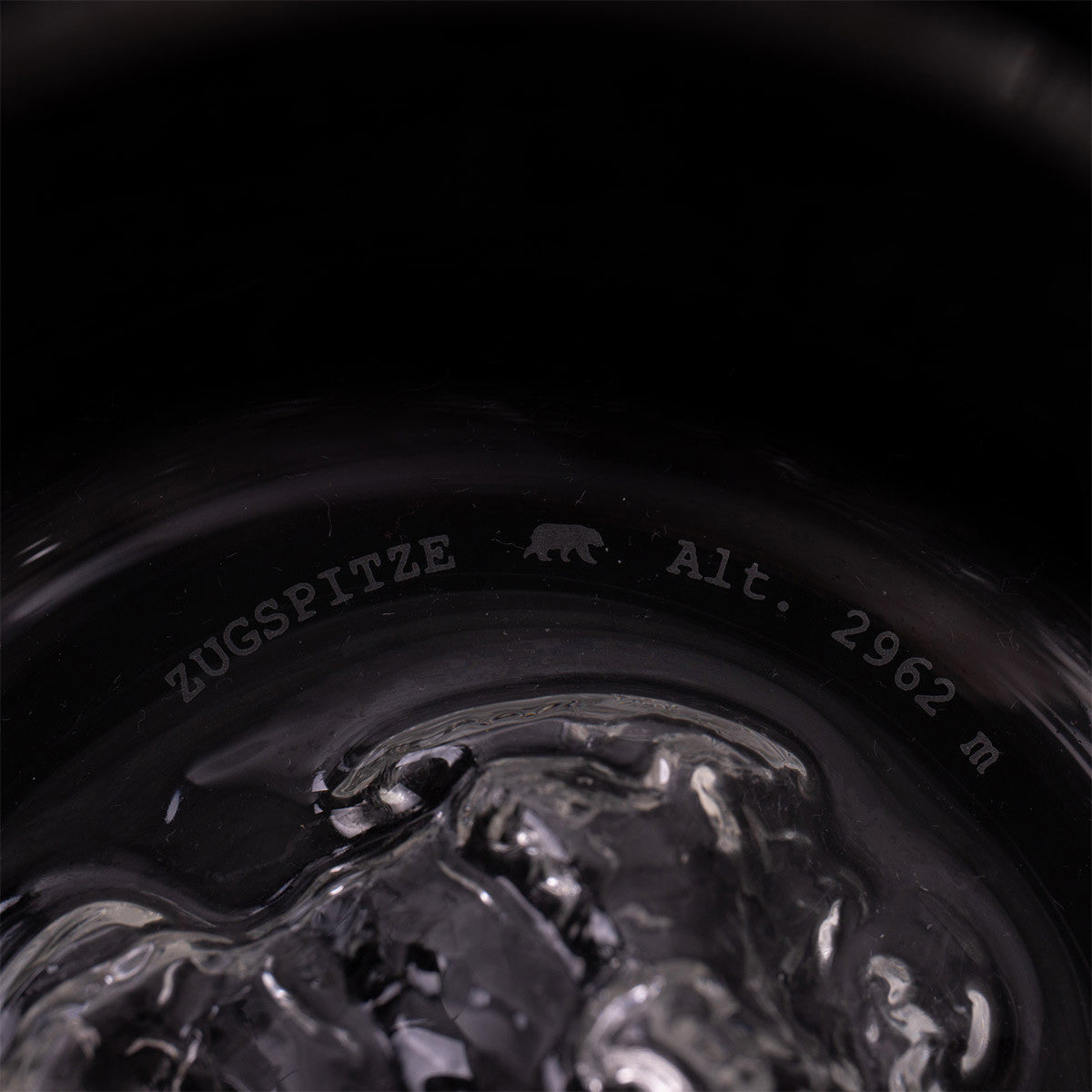 DESIGN WHISKY GLAS - ZUGSPITZE & WATZMANN