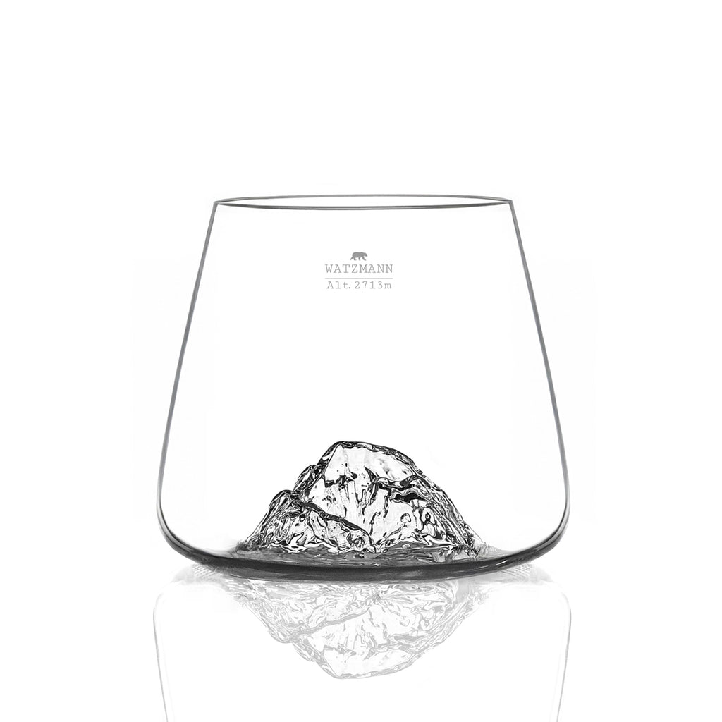 DESIGN WHISKY GLAS - ZUGSPITZE & WATZMANN