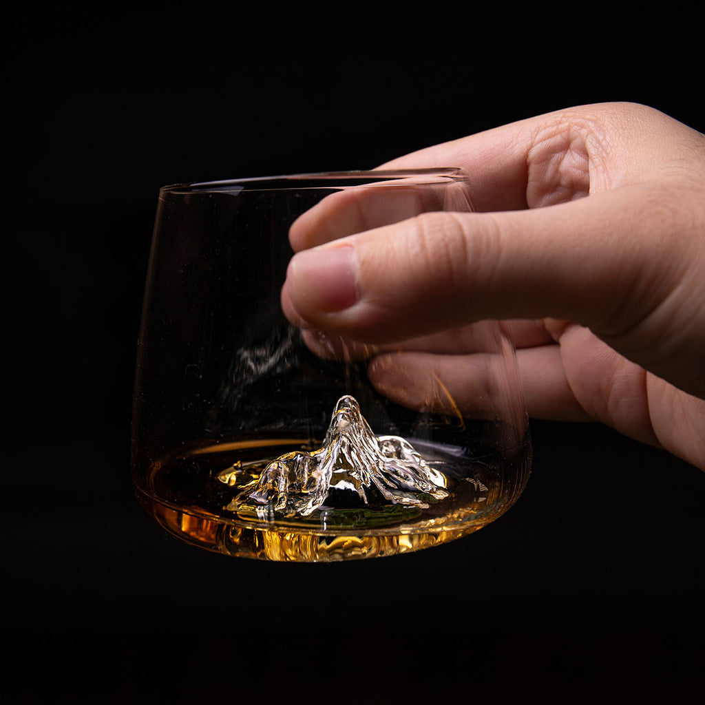 DESIGN WHISKY GLAS - ZUGSPITZE & WATZMANN