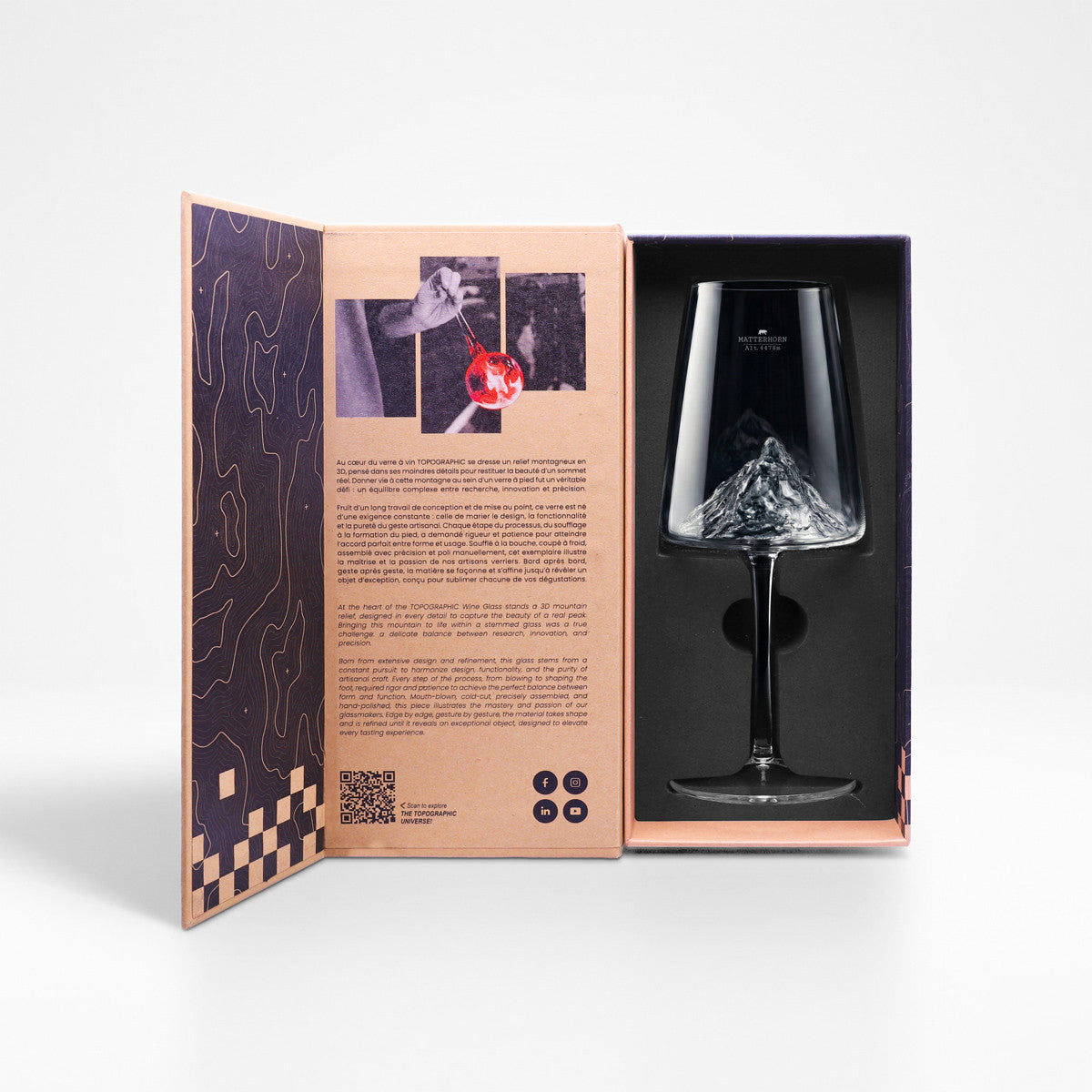 DESIGN WEIN GLAS - MATTERHORN