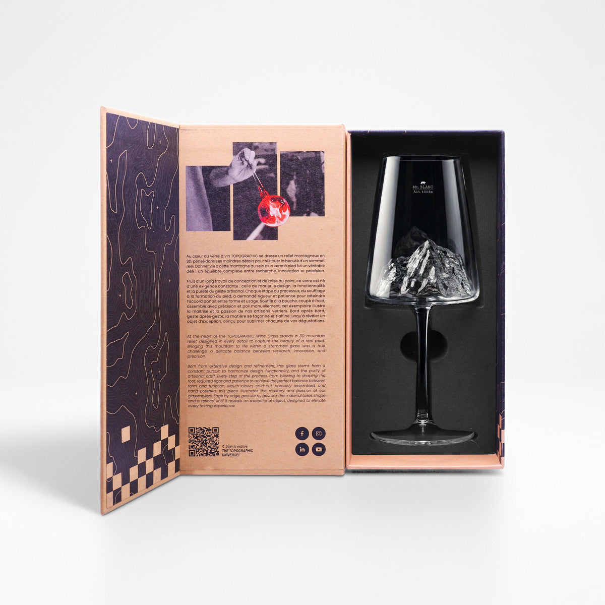 DESIGN WEIN GLAS - MONT BLANC
