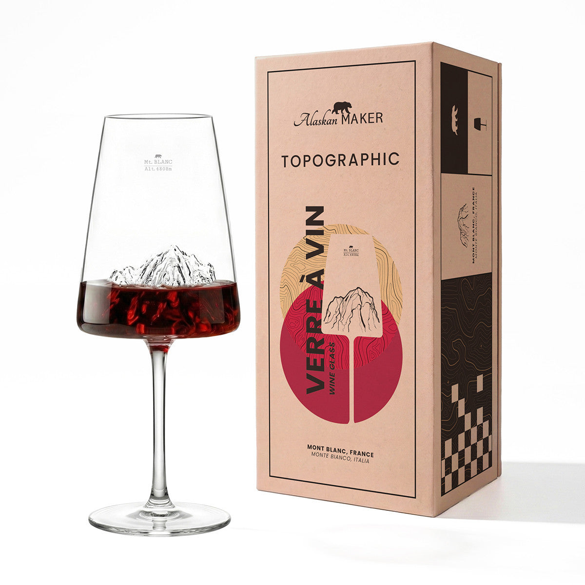 DESIGN WEIN GLAS - MONT BLANC